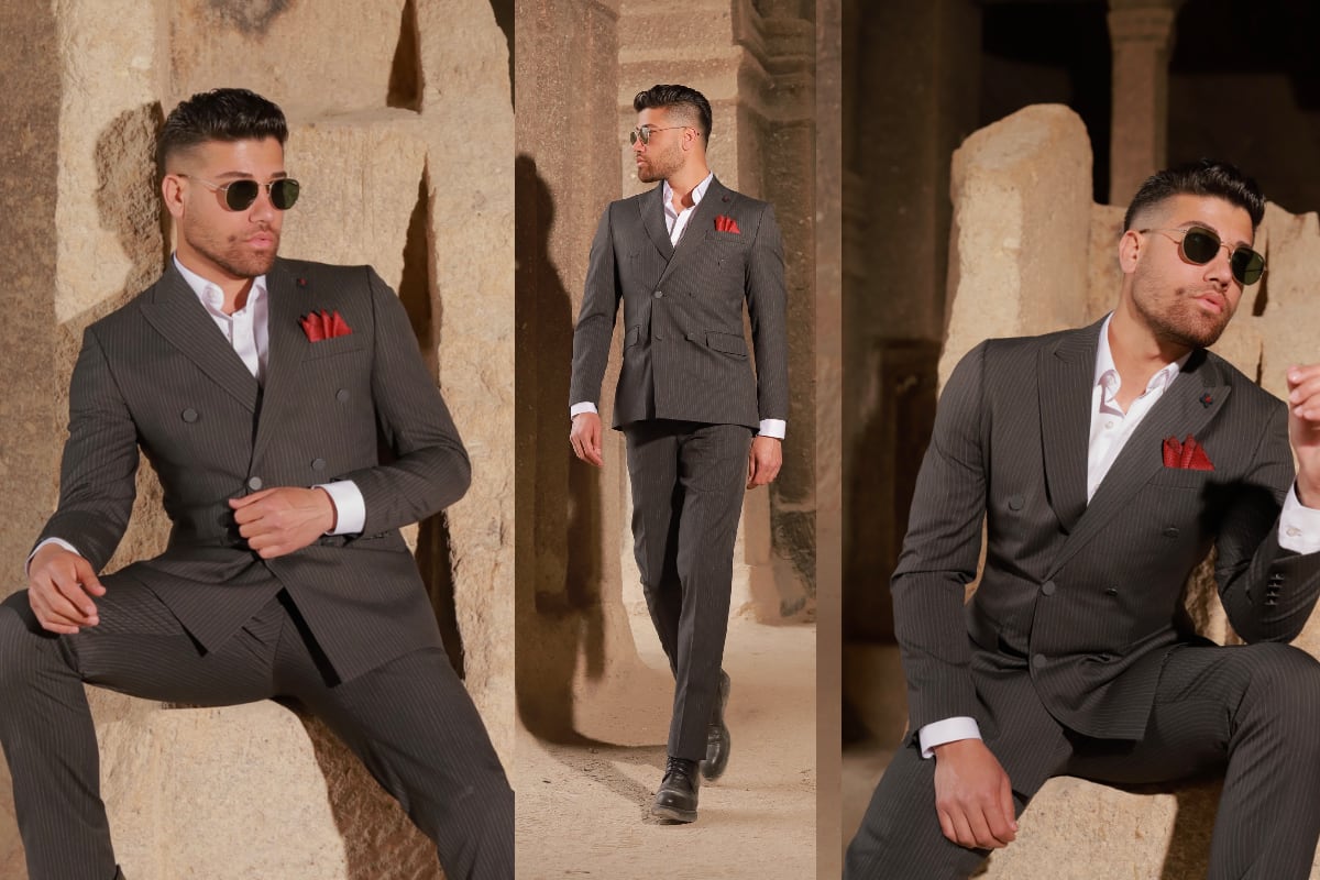 Atlıhan Men's Double Breasted Suit Atlıhan Men's Wear